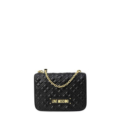 Black Polyethylene Handbag Love Moschino