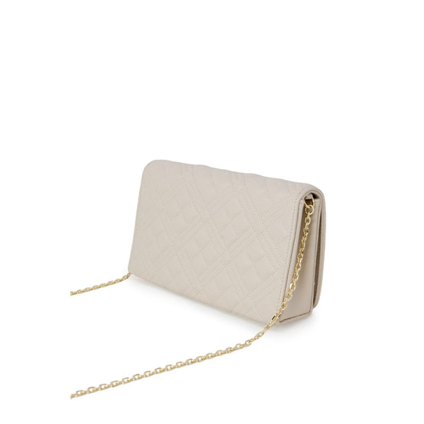 Beige Polyethylene Handbag Love Moschino