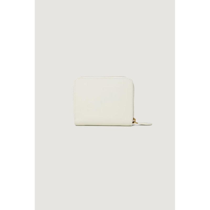 Cream Leather Wallet PINKO