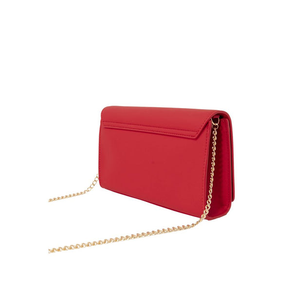 Red Polyethylene Handbag Love Moschino