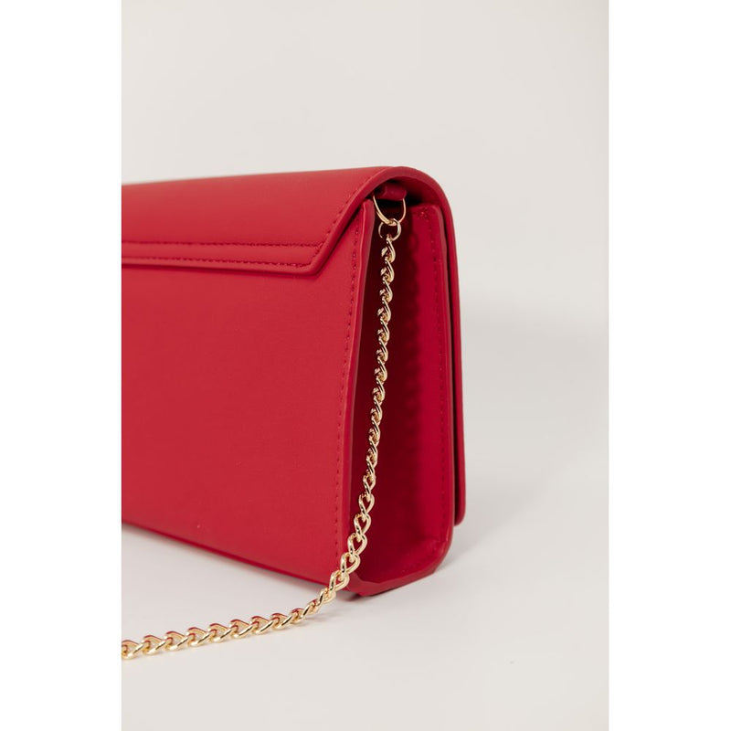 Red Polyethylene Handbag Love Moschino