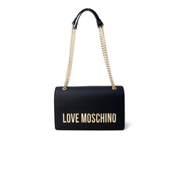 Black Polyethylene Handbag Love Moschino