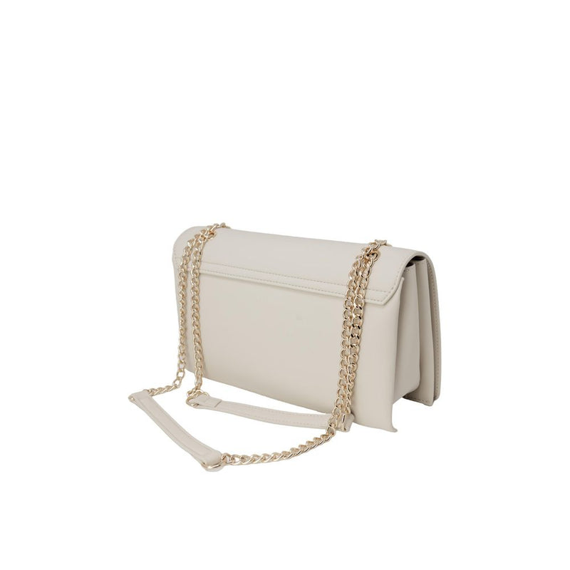 Beige Polyethylene Handbag Love Moschino