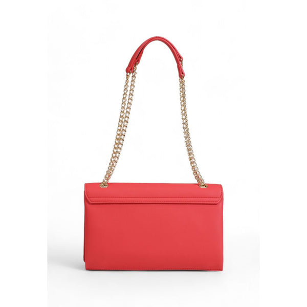 Red Polyethylene Handbag Love Moschino