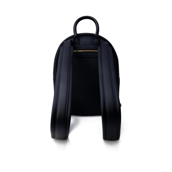 Black Polyethylene Backpack Love Moschino