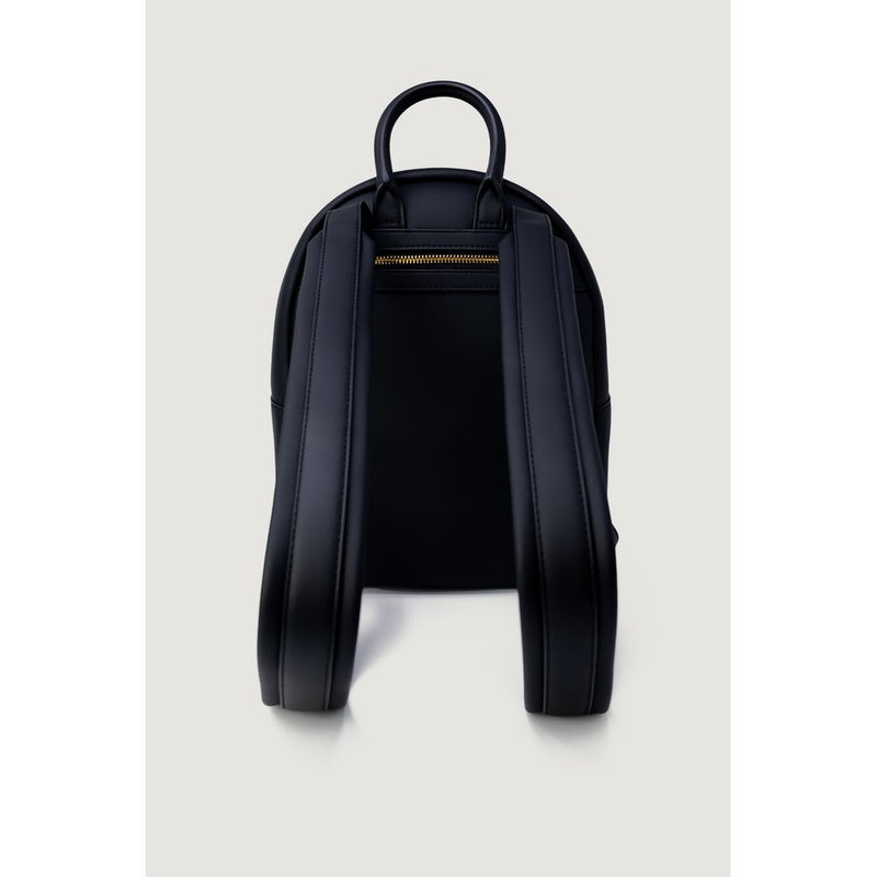 Black Polyethylene Backpack Love Moschino