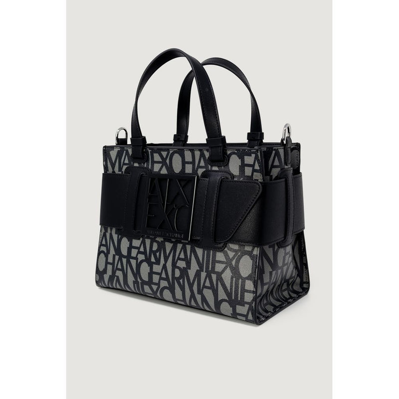 Black Polyethylene Handbag Armani Exchange