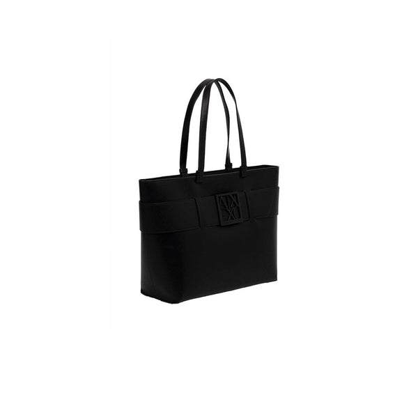 Black Polyethylene Handbag Armani Exchange