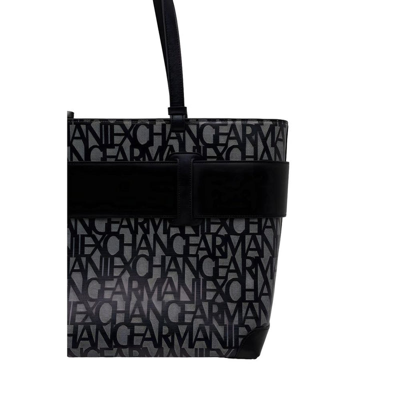 Black Polyethylene Handbag Armani Exchange