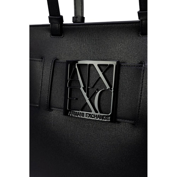 Black Polyethylene Handbag Armani Exchange