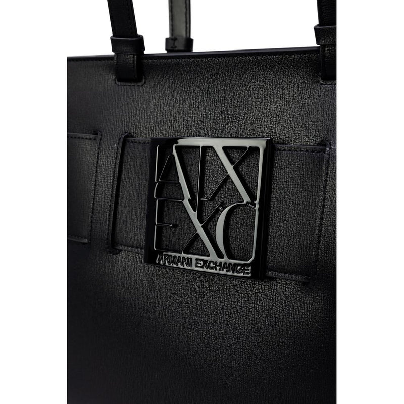 Black Polyethylene Handbag Armani Exchange