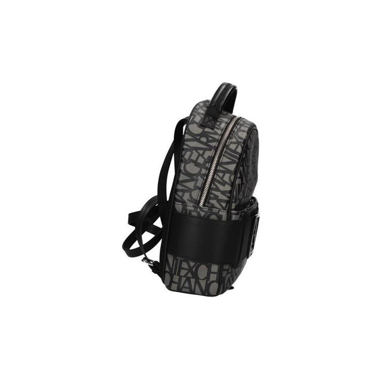 Black Cotton Backpack Armani Exchange