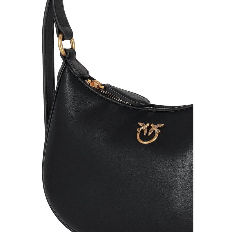 Black Leather Handbag PINKO