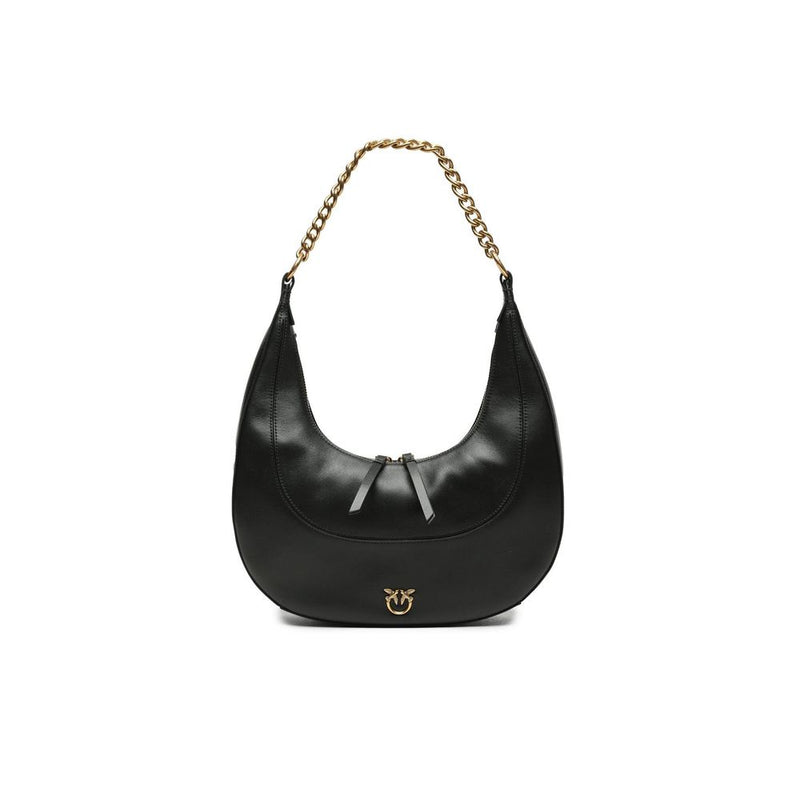 Black Leather Handbag PINKO