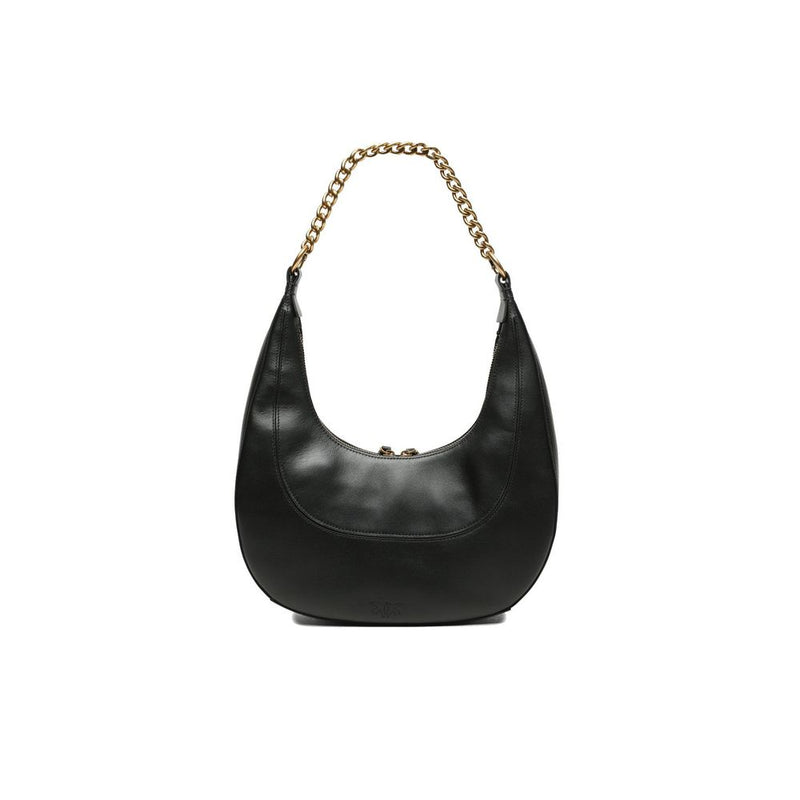 Black Leather Handbag PINKO