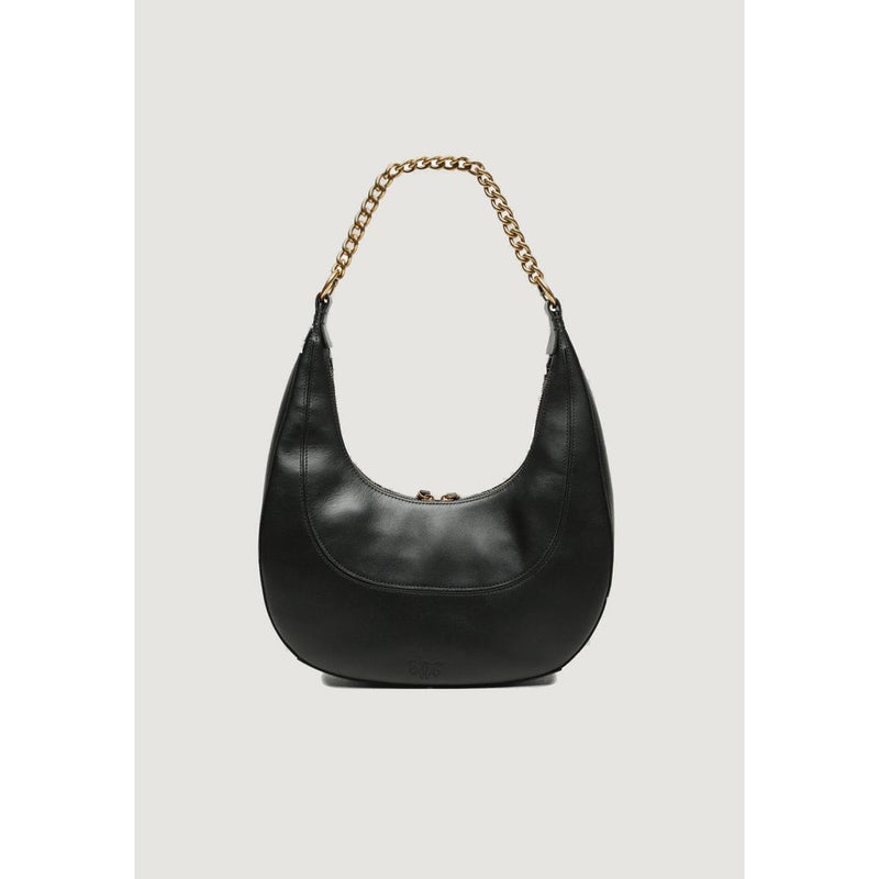 Black Leather Handbag PINKO