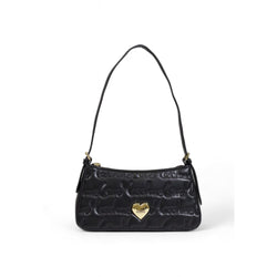 Black Polyethylene Handbag Love Moschino