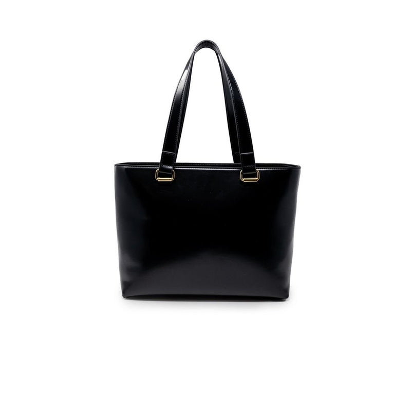 Black Polyethylene Handbag Love Moschino