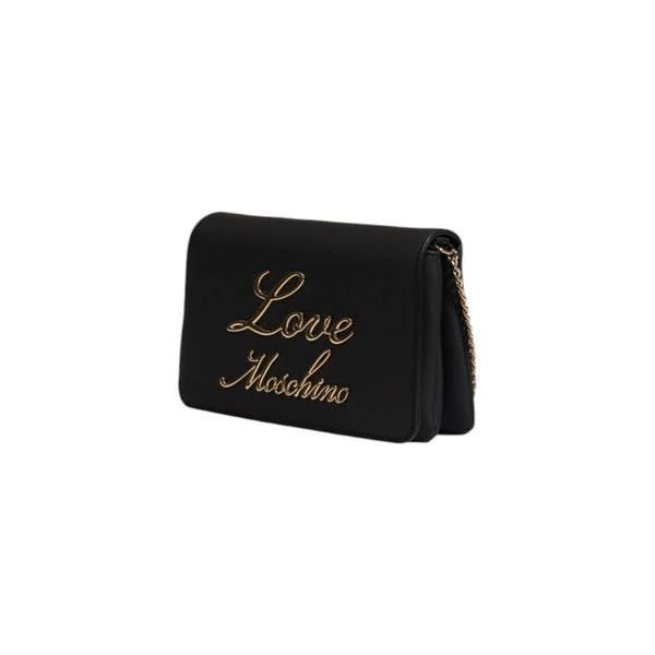 Black Polyethylene Handbag Love Moschino