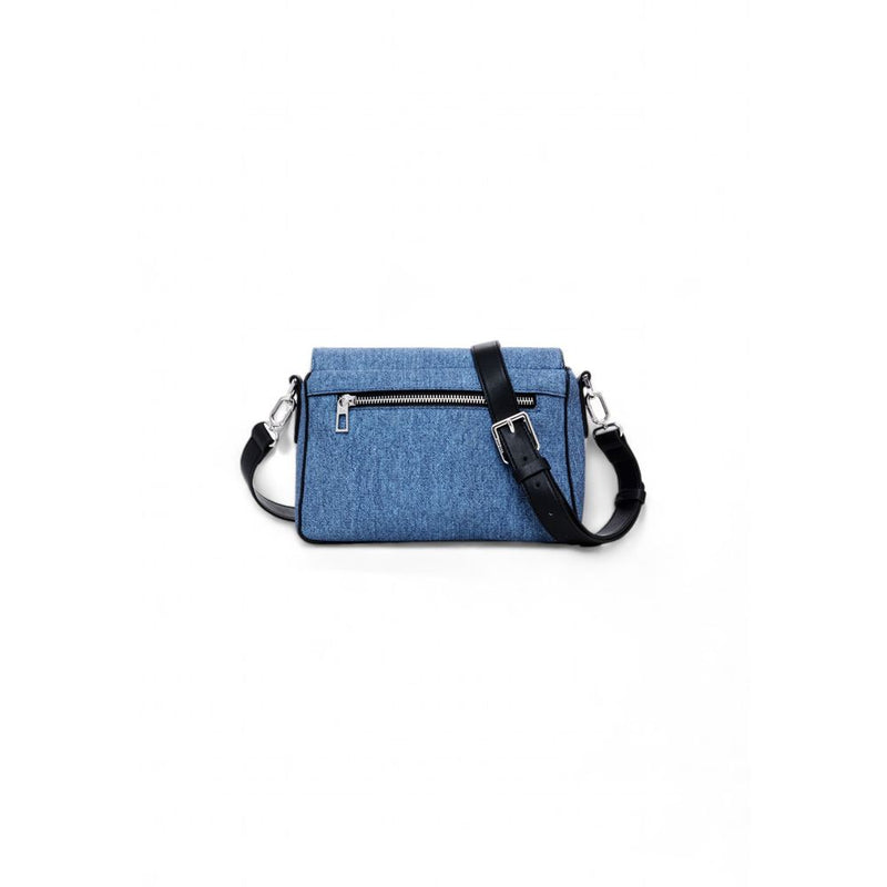 Blue Polyethylene Handbag Desigual