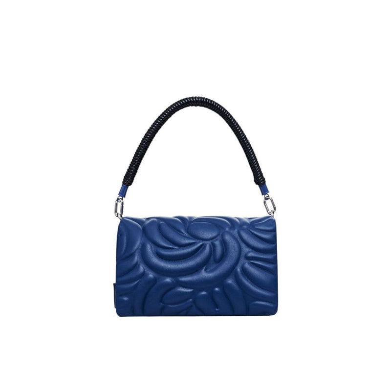 Blue Polyethylene Handbag Desigual