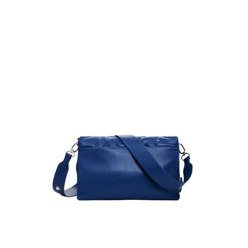 Blue Polyethylene Handbag Desigual