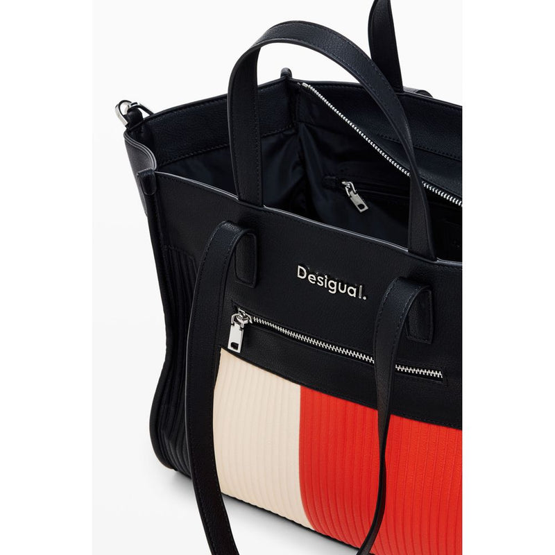 Black Polyethylene Handbag Desigual