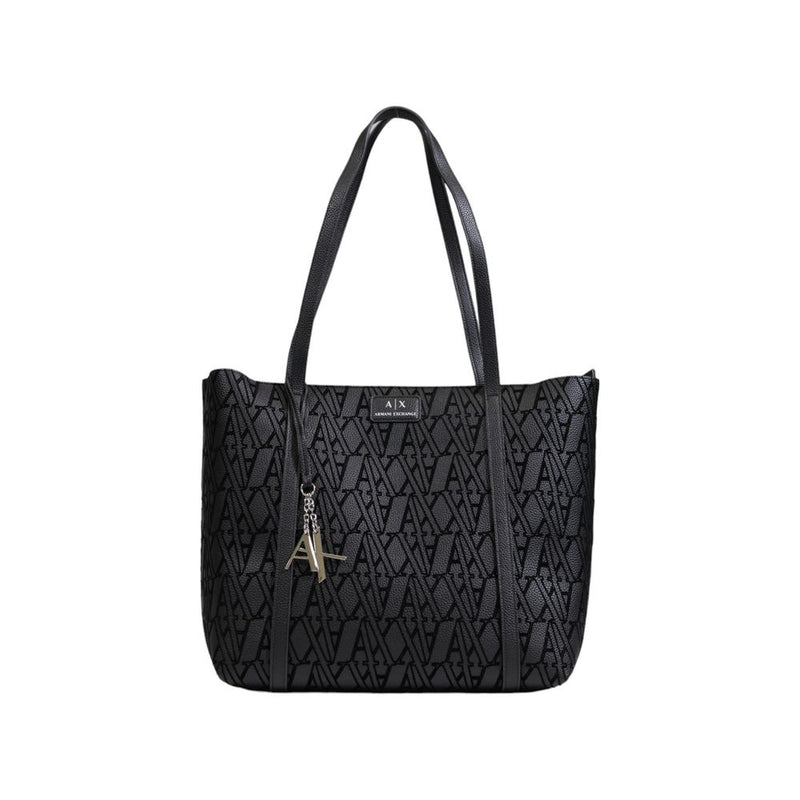 Black Polyethylene Handbag Armani Exchange