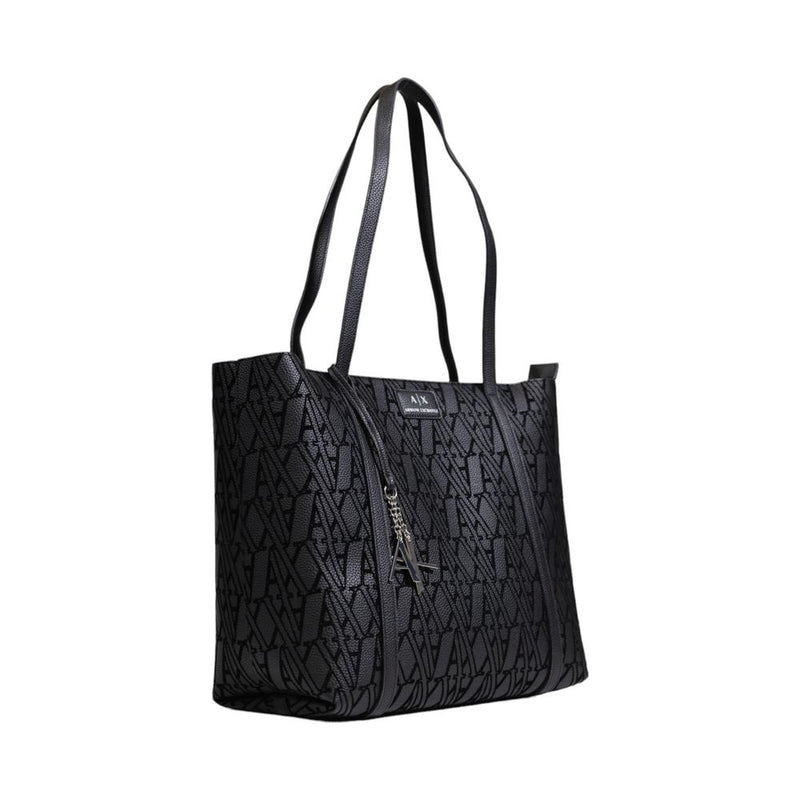 Black Polyethylene Handbag Armani Exchange