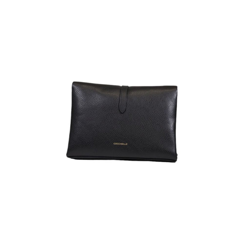 Black Leather Handbag Coccinelle