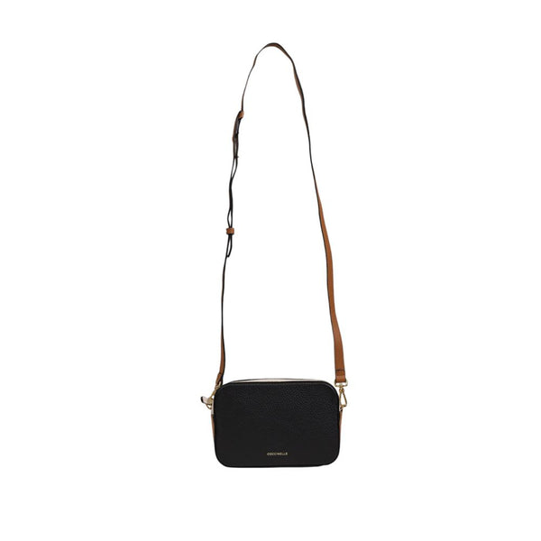 Black Leather Handbag Coccinelle