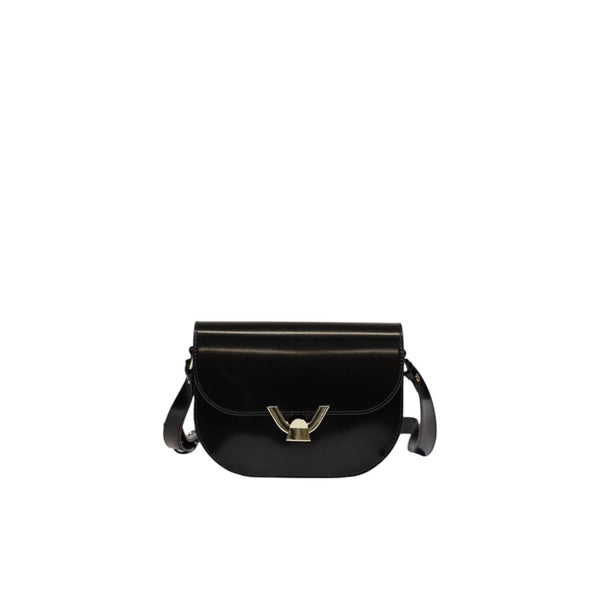 Black Leather Handbag Coccinelle