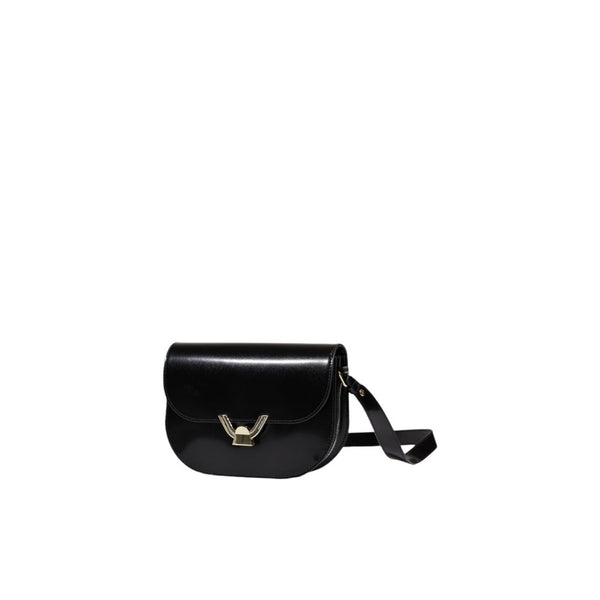 Black Leather Handbag Coccinelle