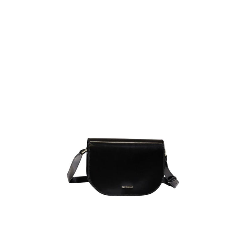 Black Leather Handbag Coccinelle