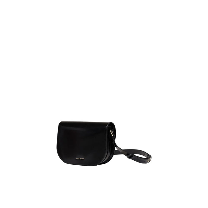 Black Leather Handbag Coccinelle