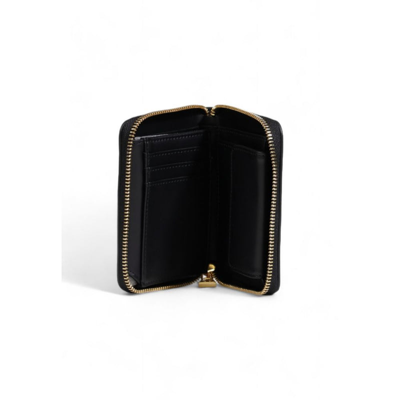 Black Polyethylene Wallet Love Moschino