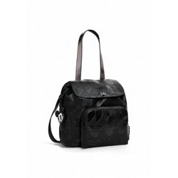 Black Polyethylene Backpack Desigual