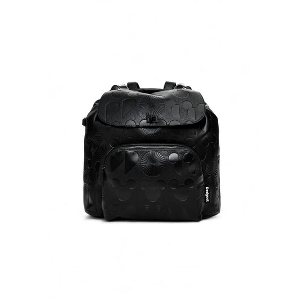 Black Polyethylene Backpack Desigual