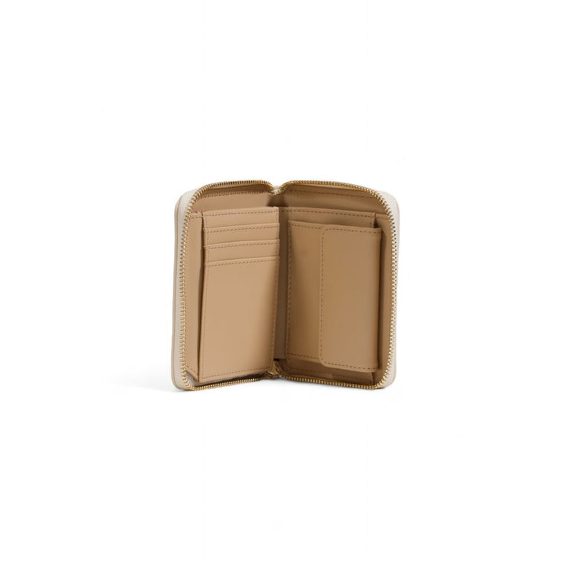 Beige Polyethylene Wallet Love Moschino