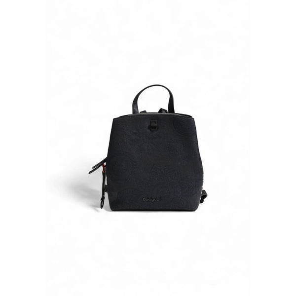 Black Polyethylene Backpack Desigual