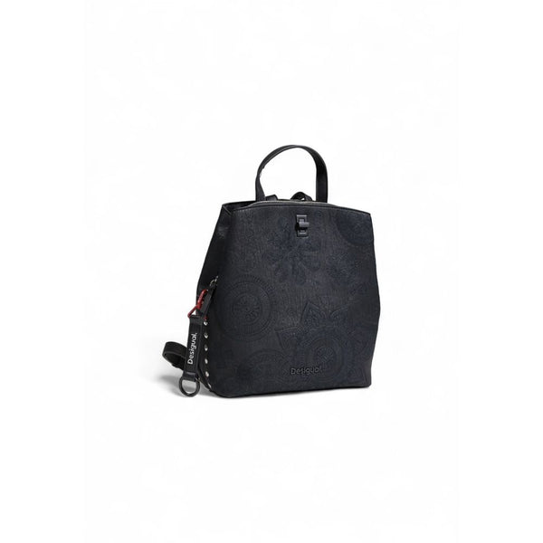 Black Polyethylene Backpack Desigual