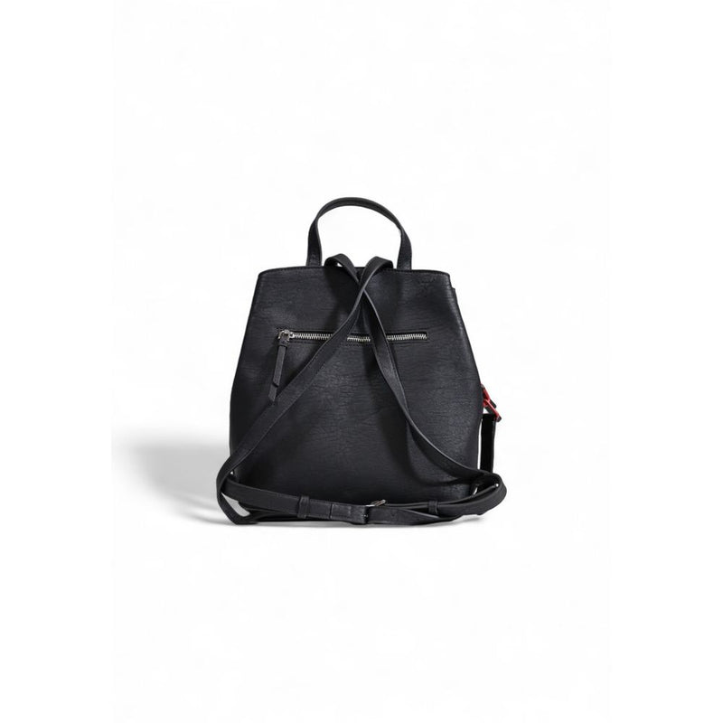 Black Polyethylene Backpack Desigual