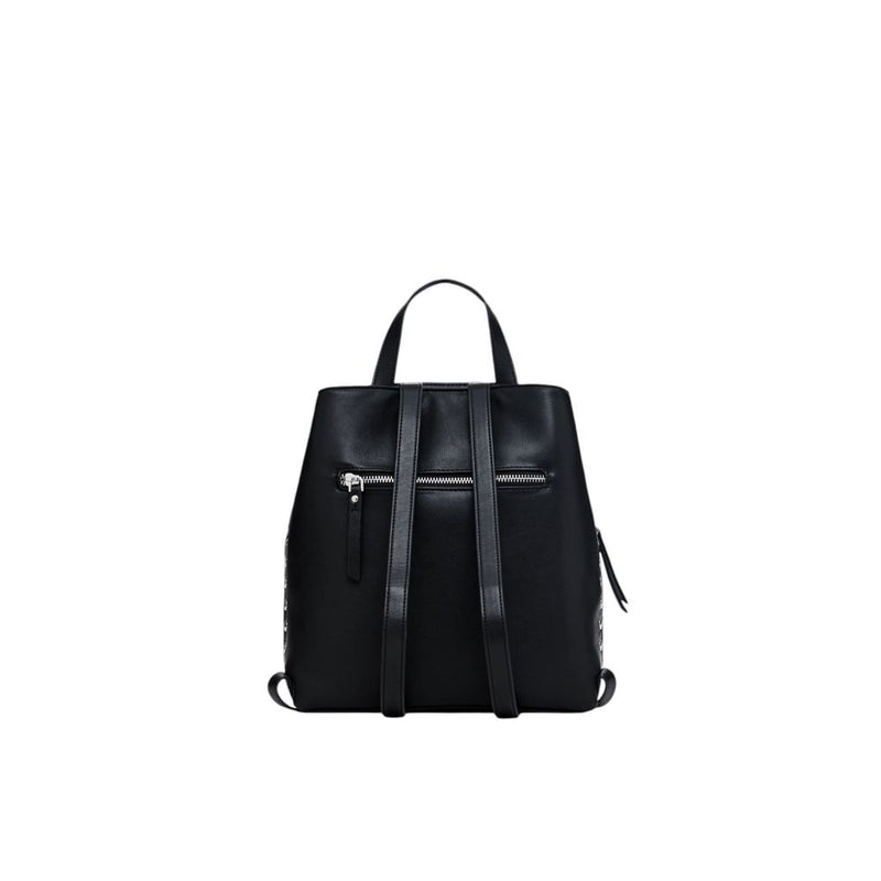 Black Polyethylene Backpack Desigual