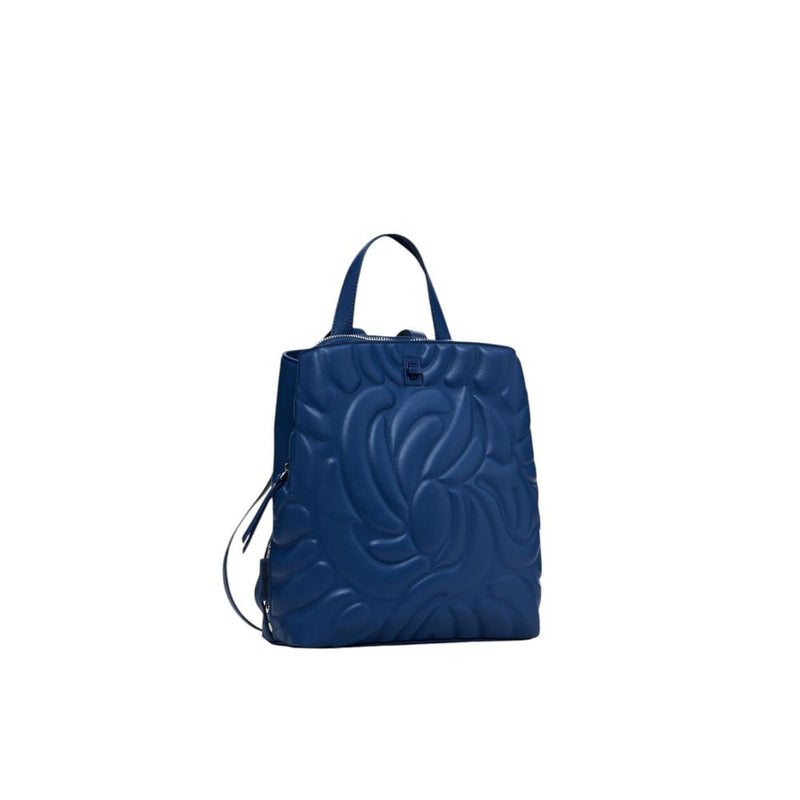 Blue Polyethylene Backpack Desigual