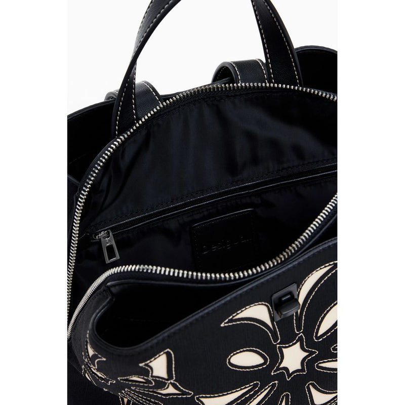 Black Polyethylene Backpack Desigual