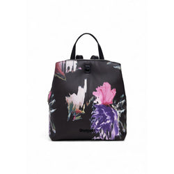 Black Polyethylene Backpack Desigual