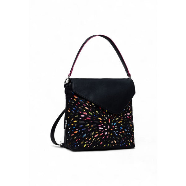 Black Polyethylene Backpack Desigual