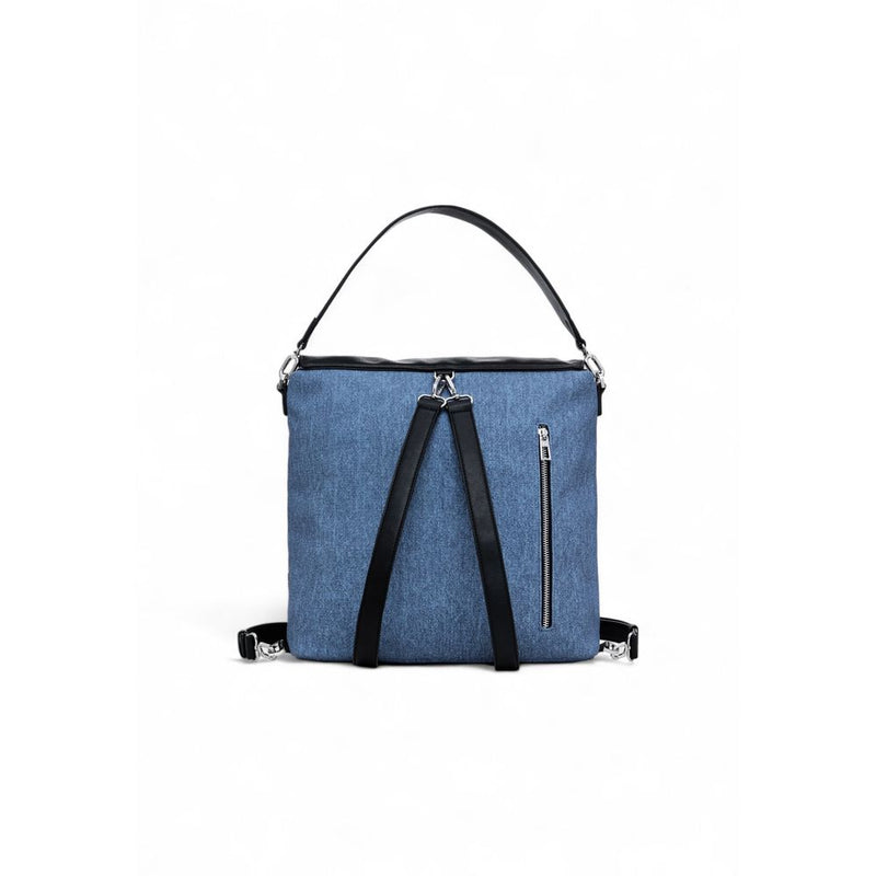 Blue Polyethylene Backpack Desigual