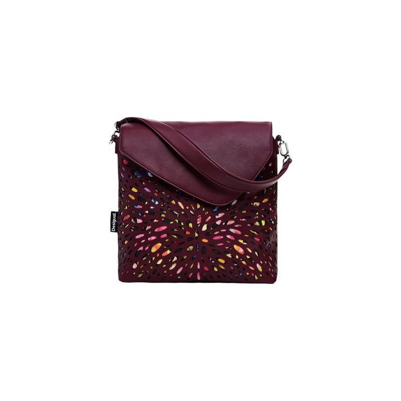 Bordeaux Polyethylene Backpack Desigual