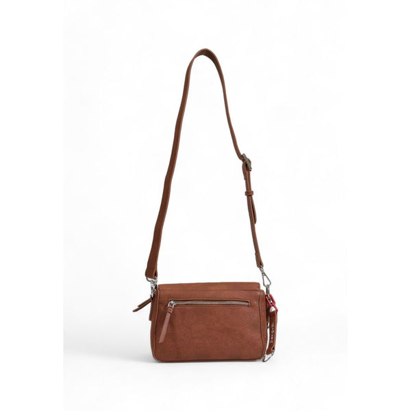 Brown Polyethylene Handbag Desigual